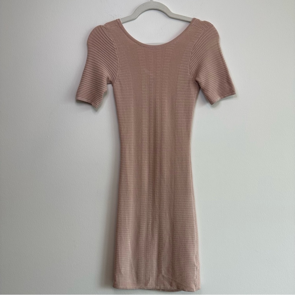 Guess | Womens Rose Smoke Short Sleeve Mini Dress (Size XS)